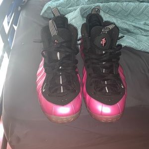 pink nike foamposite